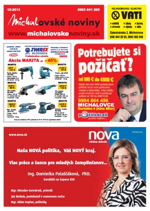 michalovske noviny oktober1 kopie