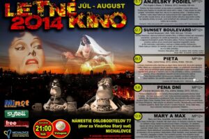 Letne kino 2014 Plagat