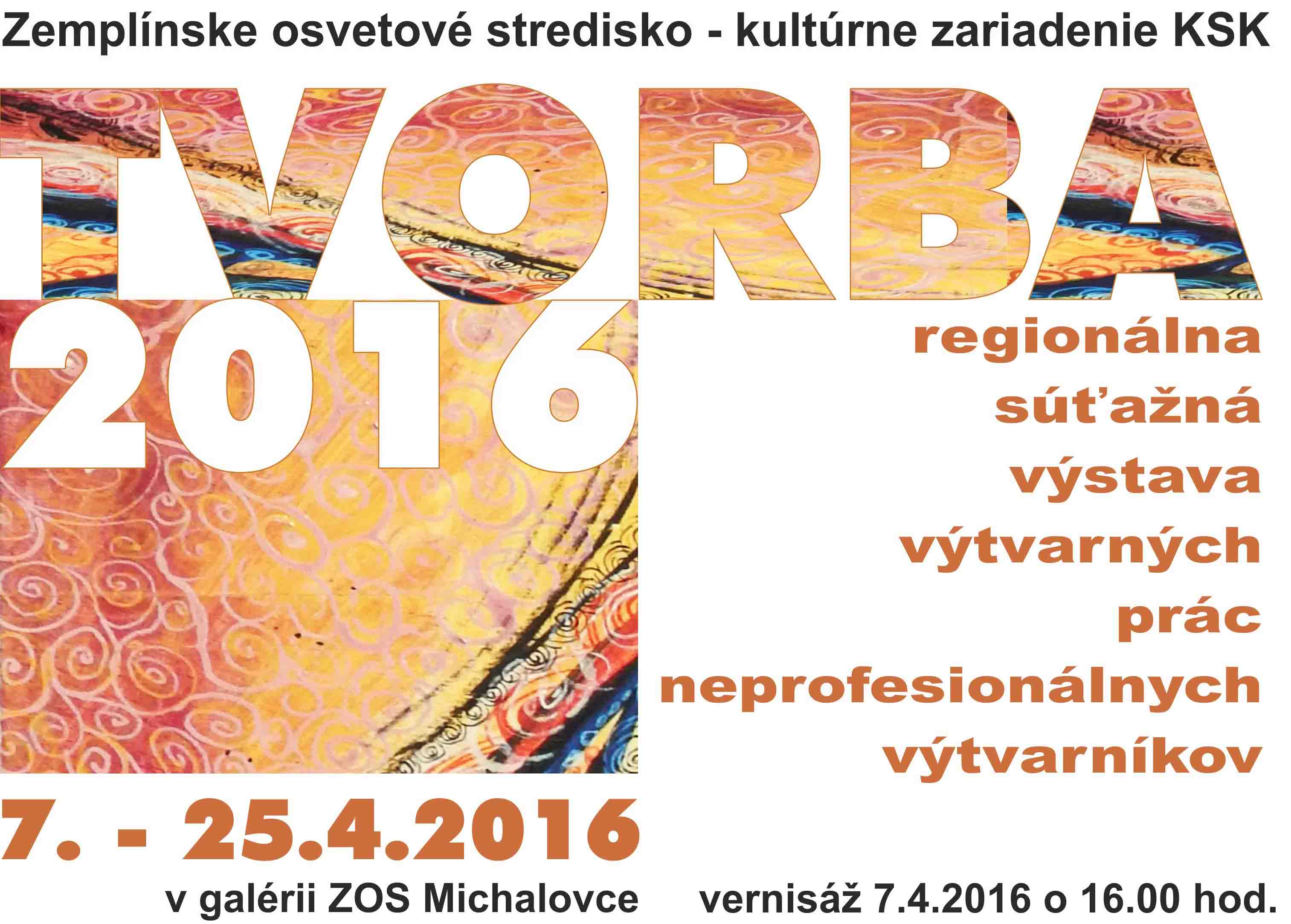 TVORBA 2016