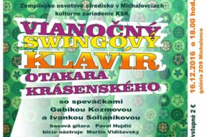 VIANOCNY svingovy klavir 2016